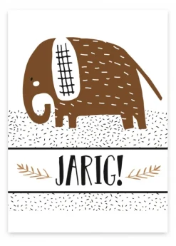 Pepermints Wenskaarten^Wenskaart Jarig!