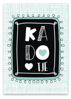 Pepermints Wenskaarten^Wenskaart Kadootje