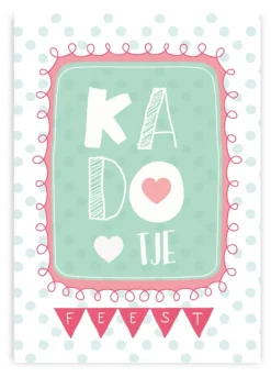 Pepermints Wenskaarten^Wenskaart Kadootje