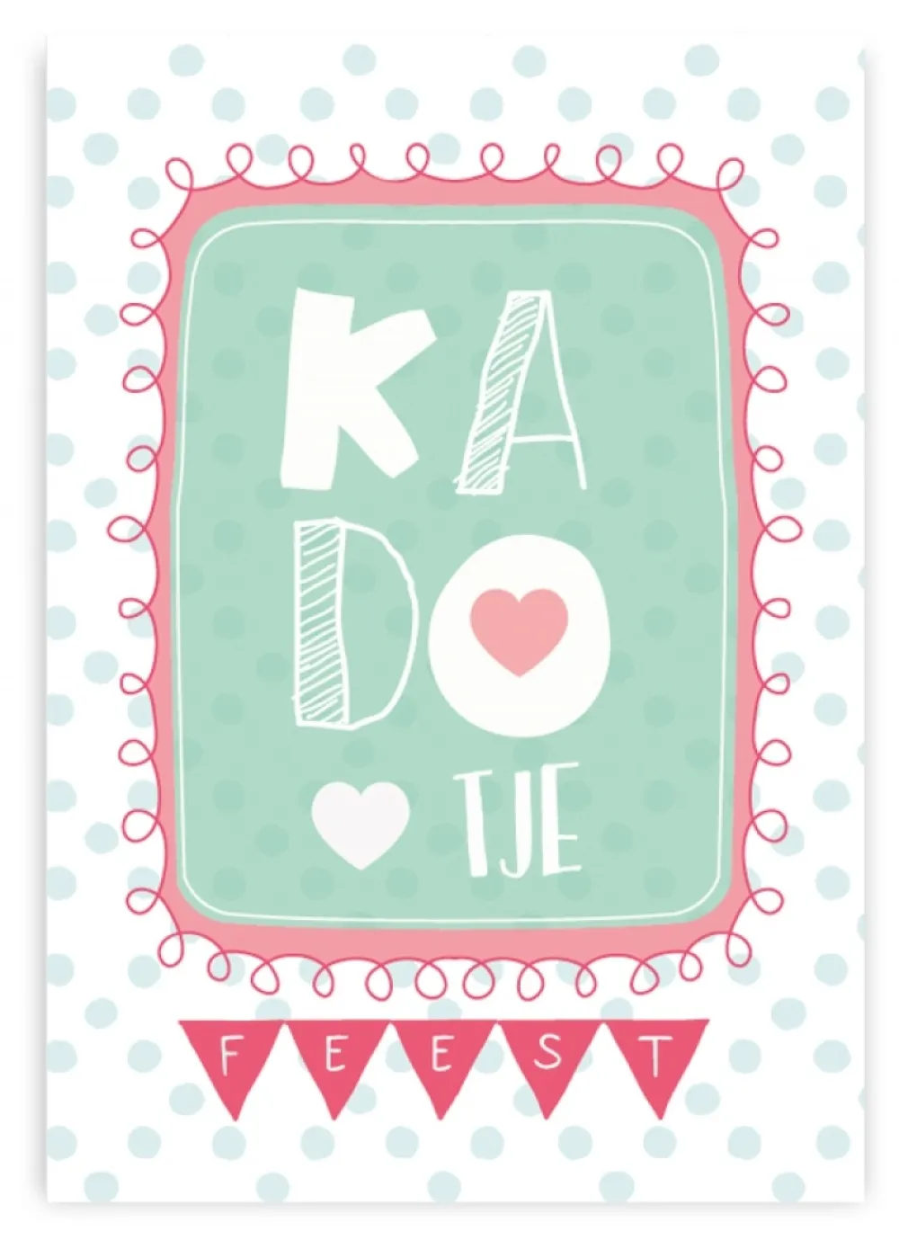 Pepermints Wenskaarten^Wenskaart Kadootje