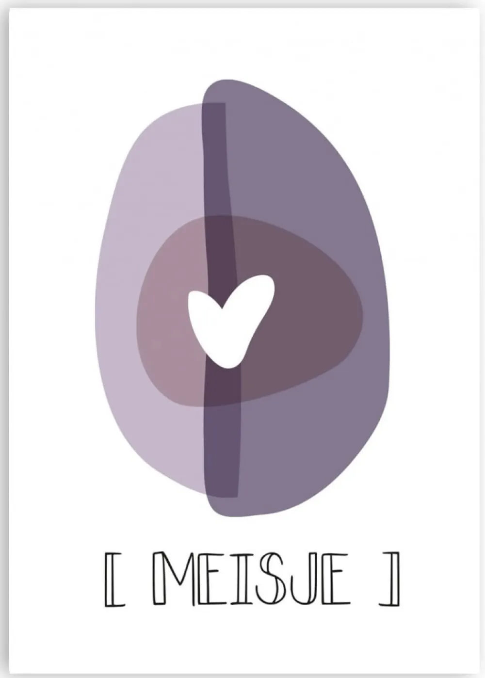 Pepermints Wenskaarten^Wenskaart Meisje