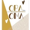Pepermints Wenskaarten^Wenskaart Opa en Oma (vlakken)