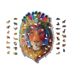 Wooden City Houten Puzzels^Puzzel Hout Mystic Lion 505pcs