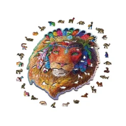 Wooden City Houten Puzzels^Puzzel Hout Mystic Lion 505pcs