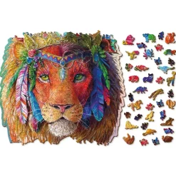 Wooden City Houten Puzzels^Puzzel Hout Mystic Lion 505pcs