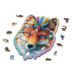Wooden City Houten Puzzels^Puzzel Hout Mystic Fox 250pcs