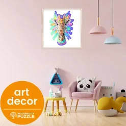 Wooden City Houten Puzzels^Puzzel Hout Natty Giraffe 150pcs