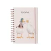 Wrendale Designs Kleine Cadeaus^A5 Duck Notebook - Not a Daisy Goes By (Pink)