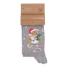 Wrendale Designs Kerstcadeautjes^Kerstsokken Muis Christmouse Grijs