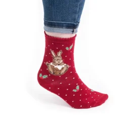 Wrendale Designs Kinderkleding|Kleine Cadeaus^Kerstsokken Konijn Little Pudding