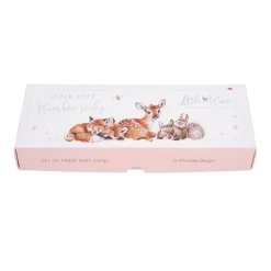 Wrendale Designs Kinderkleding|Kraamcadeaus^Little Forest Baby Socks Set - 6-12 Months