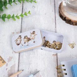 Wrendale Designs Kinderkamer Accessoires|Kleine Cadeaus^Opbergblikje Puddle Ducks