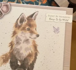 Wrendale Designs Creatief^Paint by Numbers - Born to be Wild (Fox)