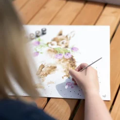 Wrendale Designs Creatief^Paint by Numbers - Head Clover Heels (Rabbit)