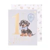 Wrendale Designs Wenskaarten^Wenskaart A Pawsome Day - 1st Birthday (Boy)