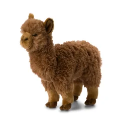 WWF WWF Knuffels^Knuffel Alpaca Bruin 31 cm