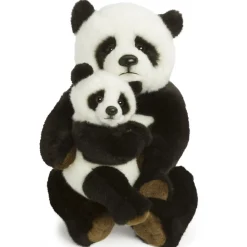 WWF WWF Knuffels^Knuffel Panda Moeder en Kind 28 cm