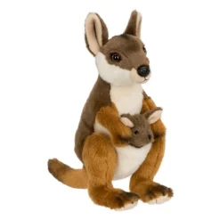 WWF WWF Knuffels|Bekijk Alles^Knuffel Wallaby met Jong 19cm