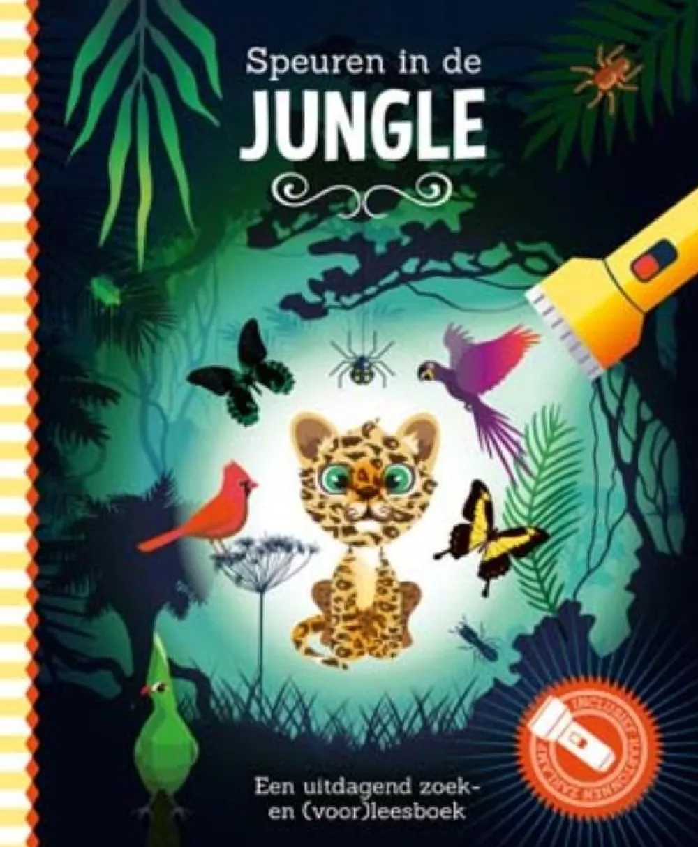 De Lantaarn Educatieve Boeken^Zaklampboek Speuren in de Jungle