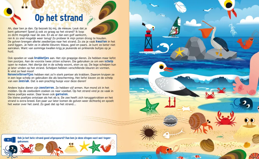 De Lantaarn Bekijk Alles^Zaklampboek Speuren in de dierenwereld