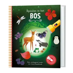 De Lantaarn Bekijk Alles^Zaklampboek Speuren in het bos