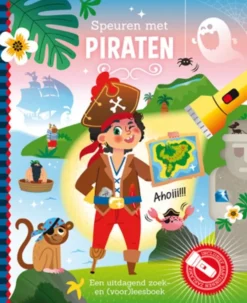 De Lantaarn Bekijk Alles^Zaklampboek Speuren met piraten