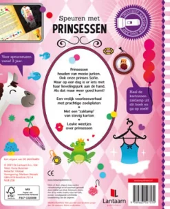 De Lantaarn Bekijk Alles^Zaklampboek Speuren met prinsessen