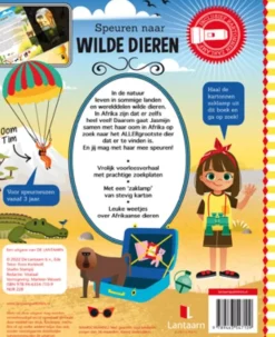 De Lantaarn Educatieve Boeken^Zaklampboek Speuren naar wilde dieren