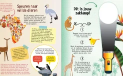 De Lantaarn Bekijk Alles^Zaklampboek Speuren naar wilde dieren