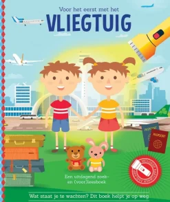 De Lantaarn Bekijk Alles^Zaklampboek Voor het eerst met het vliegtuig