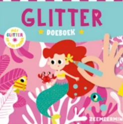 Image Books Creatief|Bekijk Alles^Zeemeermin Glitter Doeboek Kleurboek