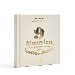 Houtendiershop Educatieve Boeken|Kraamcadeaus^Zwangerschapsboek Invulboek 9 Maanden voor Baby en Mama